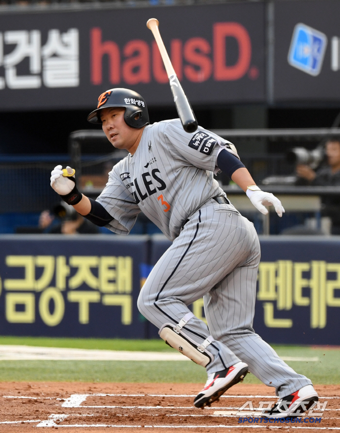 40→44→65 Chae Eun-sung struck out with two outs and a two-run shot → two outs and a bases-loaded swing in the 11th inning. Hanwha chases LG again after 2.5G cars