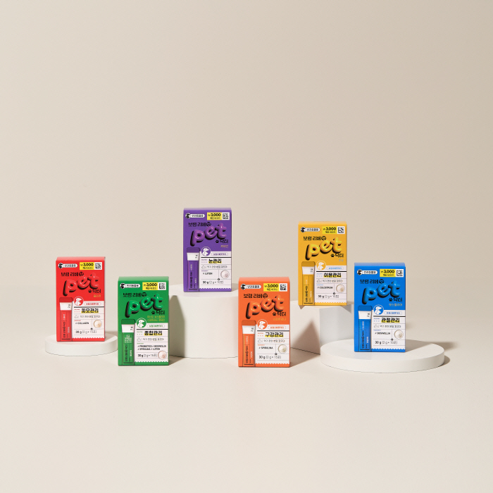 Boryeong Consumer Healthcare launches 6 types of pet nutritional supplements, ReVePet Doctors
