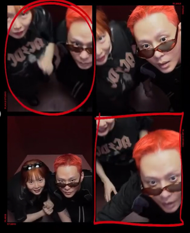 Hyun-ah ♥ Yong Jun-hyung bleaches couple's hair  kisses...'This is the taste of newlyweds.'