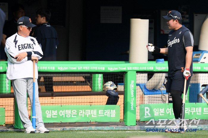 It's seven times now, but you have to come up more. Ahn Chi-hong, who hit a home run in the second division, returned to the first division and played 7 times (Jamsil site)