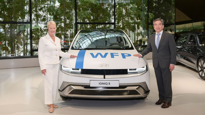 Jeonbuk Hyundai Motors to wear uniform with the world's biggest relief organization WFP engraved on it