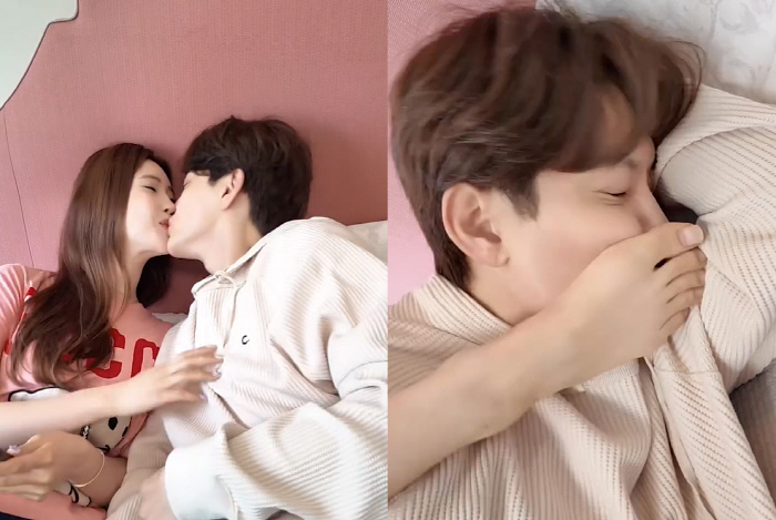 Lee Da-hae, ♥ Let's wipe our lips after kissing SEVENTEEN. Don't be complacent