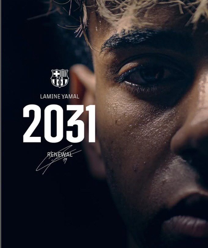 Once in 50 years, a crazy talent from Barcelona! 17-year-old Yamal over Messi extends his contract in 2031 → a new salary that sounds 100 billion won