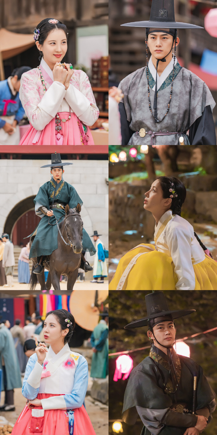 Seo-hyun ♥ Ok Taec-yeon, Hanbok can fit so well...You're the main character of historical romance