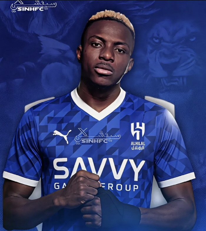 Challenge to win the Club World Cup? Al Hilal, Manchester United ace is aiming for 36 goals in 40 games, followed by a mask manProposed 186.3 billion won for three years