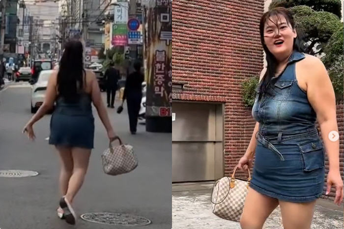 Mina's sister-in-law apologizes for the 81kg exposed dress. Sorry if you were uncomfortable