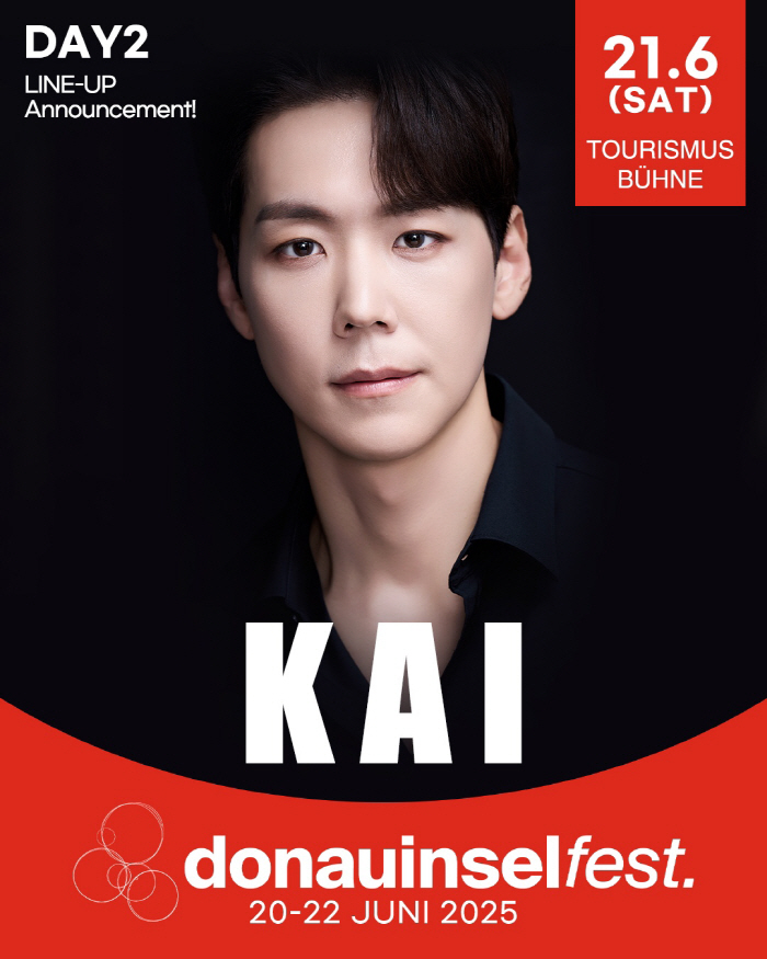 Musical actor Kai, stage of dreams, is the biggest cultural festival in Europe, Donau Inzelfest
