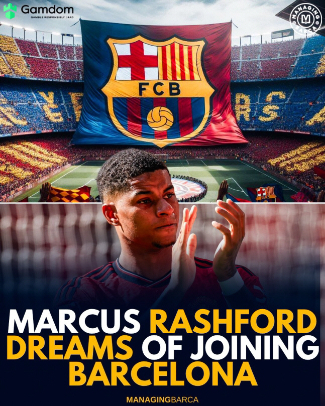 Turns out it's not No. 1, but UCL Barcelona is stubborn...Rashford's humiliation, Manchester United 74 billion transfer negotiations → options for full recruitment after loan
