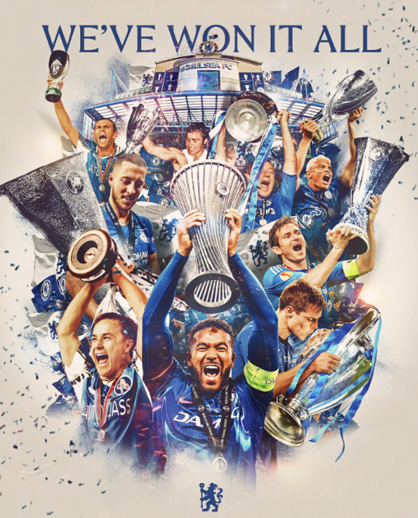 Unbroken glass body to the end...Big Year 2021's only member, overcoming injury to present the trophy to Chelsea. Today, World Class!