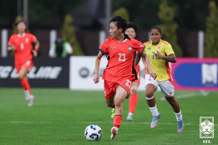 Controversy over time delay → Kim Min-jeong's PK was saved, Colombia's physical wall was high...FK lost, 01 lost