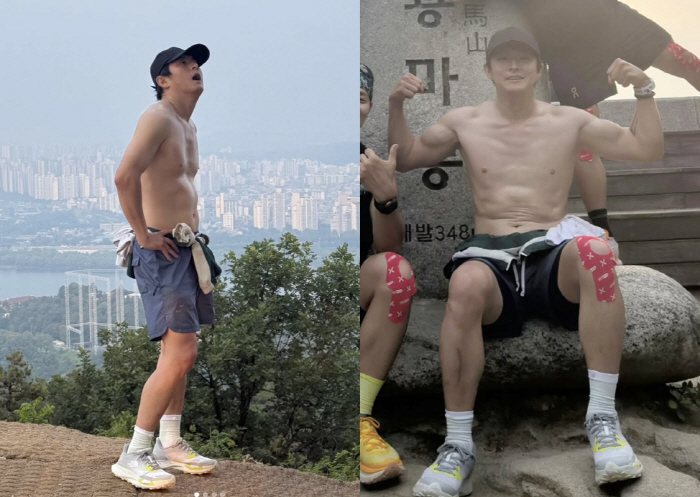 40th Century Gian84 Reveals Sangtal  Six Pack in the Mountain...a running weekend