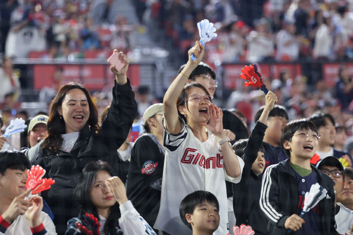 Lotte's fan explodes in high flight! Sajik sold out for 15 consecutive games → Home average crowd exceeded 20,000 