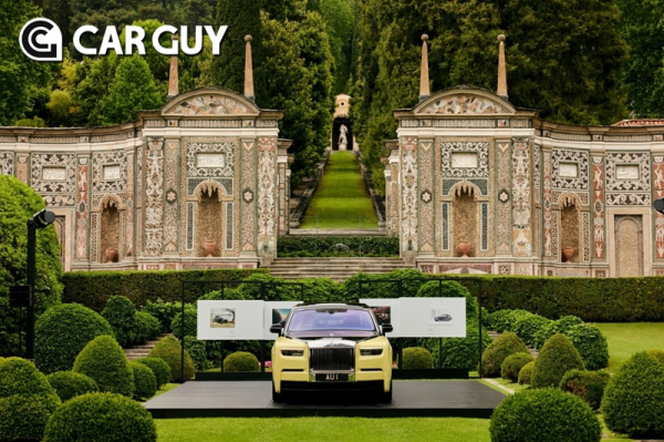 Rolls-Royce unveils 'Phantom Goldfinger' in Italy to celebrate the 100th anniversary of Phantom
