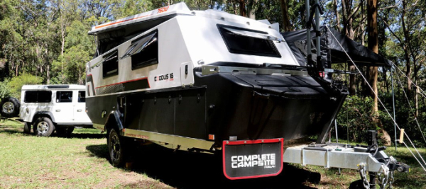  The toilet is also self-sufficient..Exodus 16 Off-Road Hybrid