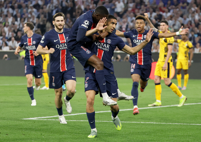  Hahimi & Doue back-to-back goals PSG leads Inter by 20! (Lee Kang-in bench)