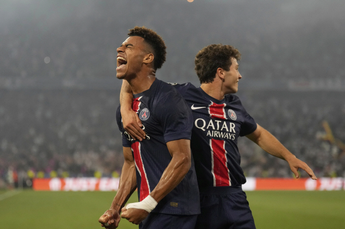  PSG with one goal and one assist, Inter are exploding! Ends the first half with 20 leads