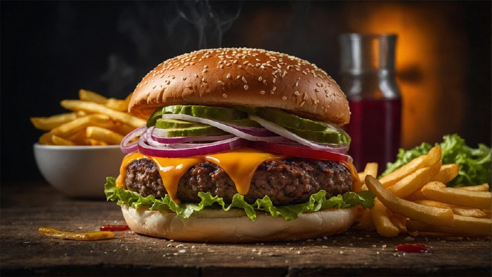 Fast food fanatic Trump's blood pressure and liver levels are normal...Saturated fats are the main culprits of aging