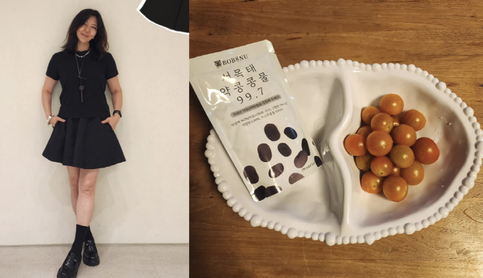 Han Hye-yeon, you lost 14kg and you're done with late-night snacks instead of dinner?I'm so hungry.