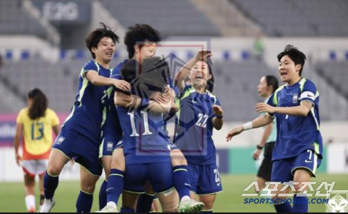'I saw a one-on-one draw with Shin Sang-woo and Colombia, who made their debut in Minyoung Jung in 2000.' 