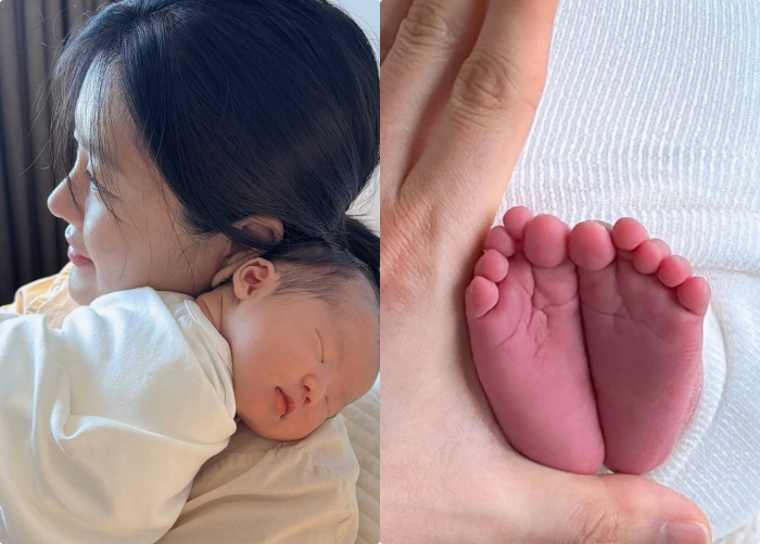Lee Yong-sik's daughter, Lee Soo-min, revealed her daughter on the 27th..I gave birth to ♥ Wonhyuk