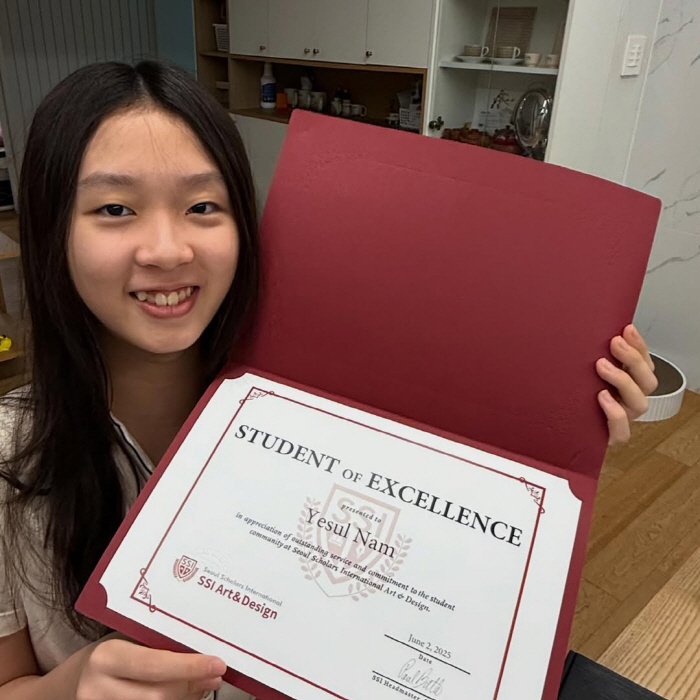 Poppin Hyun-jun ♥ Park Ae-ri's daughter, a model student who looks like she won the best student award at an international school of 25 million won in tuition