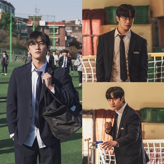  'ONE High School Heroes' Kim Do-wan, fight architect Yoon-ki transformed intensely