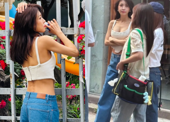 Ha Ji-won is 47 years old, even if she's 27 years old, she can't believe it..It's no different from the photoshoot