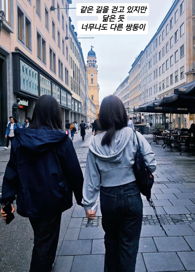 Lee Dong-guk's daughters, Seol-A and Su-ah, how the storm has grown..They're twins, but they're so different