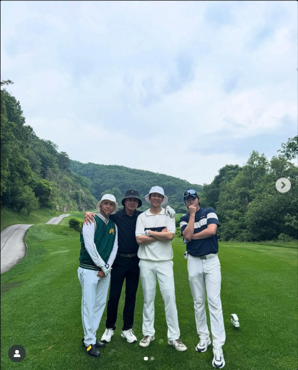 Son Ji-chang, Lee Seung-ki, Jang Geun-seok, and Lee Hong-ki appeared at the golf course…Is this combination real?