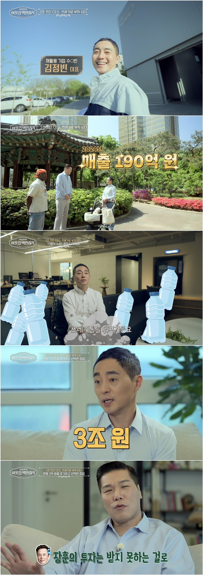 19 billion won in annual sales, Harvard graduate Kim Jung-min's story of searching through trash cans is so stressful that it causes hair loss