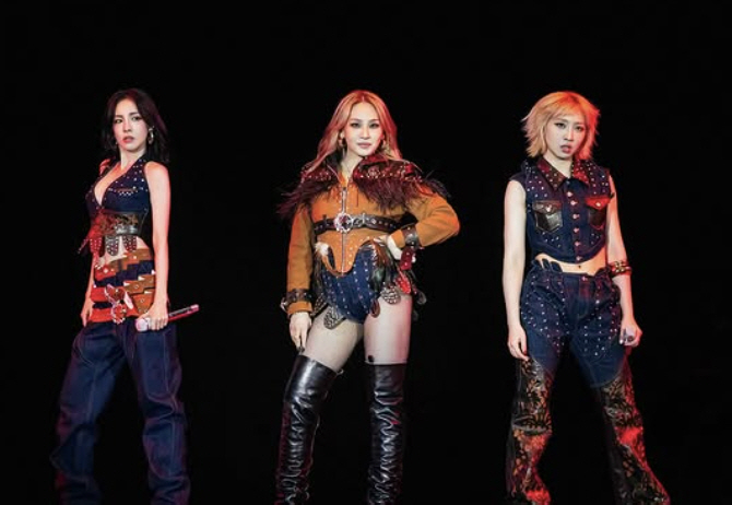 2NE1 Wraps Up LA Concert with Three Members, Park Bom Absent