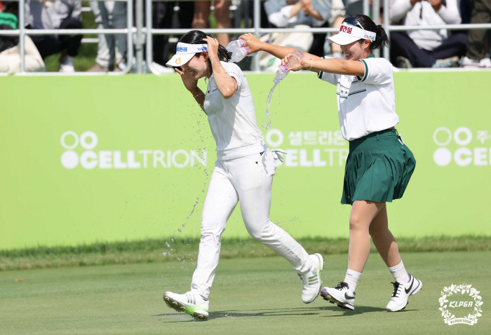 I'm going to hit the record hard because it's meant to be broken Park Min-ji's special determination to challenge Korean golf history and face 5 consecutive wins in a single tournament 