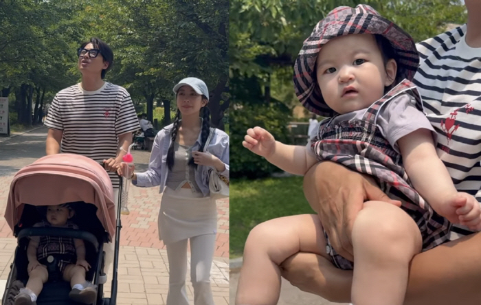 Lee Ji-hoon ♥ Ayane 1-year-old daughter, 5-star hotel first birthday party  Company B's luxury style baby clothes and the first zoo