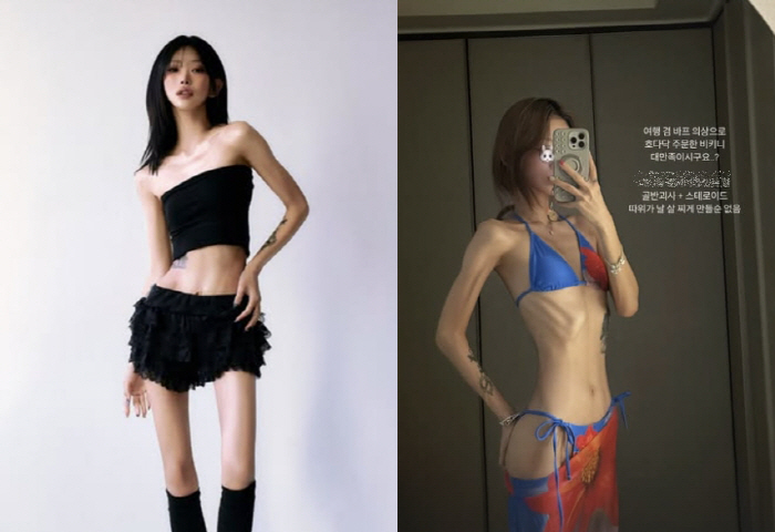 96kg → 41kg Choi Jin-sil's daughter Choi Jun-hee is satisfied with the body profile bikini. I will never gain weight