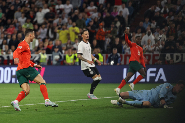Are you 40 years old? Ronaldo is crazy! 137 goals in the A-match → 937 goals in total Portugal, 21 come-from-behind wins against Germany to advance to the Nations League final