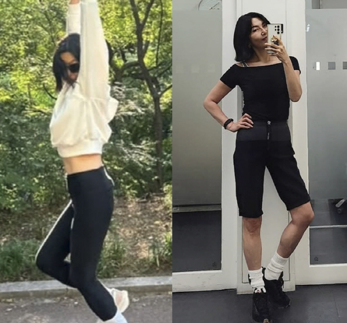 Is it Han Hyeyeon? I lost 14kg and bragged about my back. What's my life