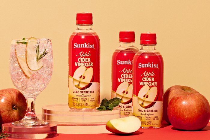Kwangdong Pharmaceutical presents two types of Sunkist Asabi Zero Sparkling and Zero Soda