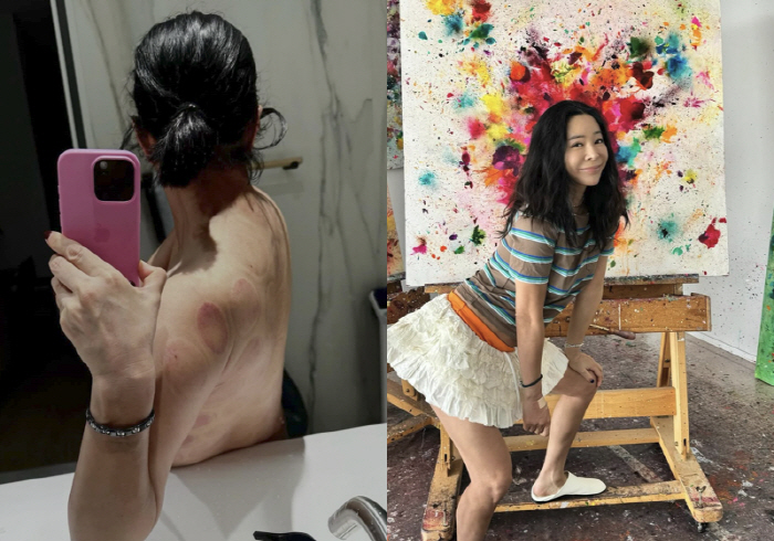 Lee Hye-young, it's not easy to be angry, etc. The presents from the painting of rich people