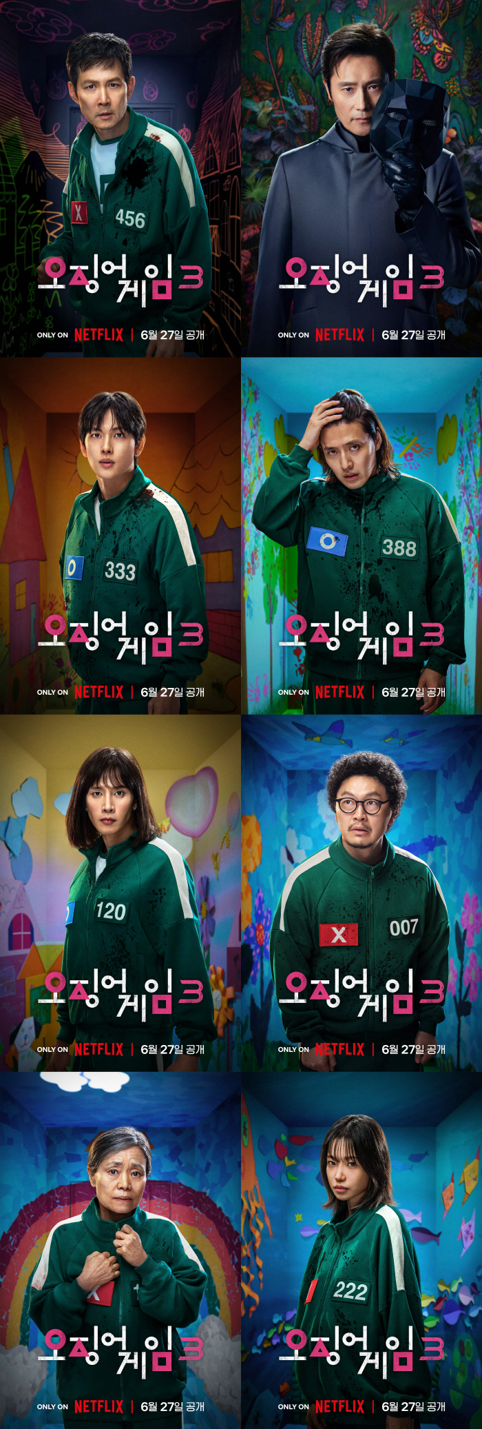 ‘Squid Game 3’ Reveals Main Cast and Tense Character Posters Ahead of Final Showdown