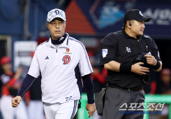 This turned around? Check swing controversy.. KIA's crisis escape → Doosan and Cho Sung-hwan even protested