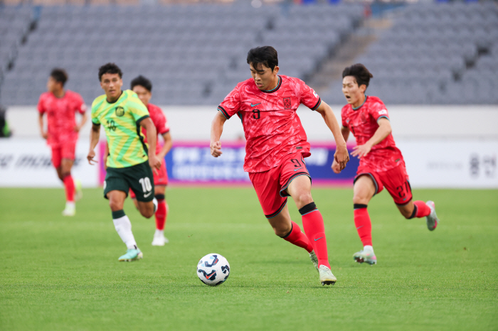 Bae Jun-ho's incomplete 45 minutes Lee Min-sung and Australia drew 0-0 in the warm-up match