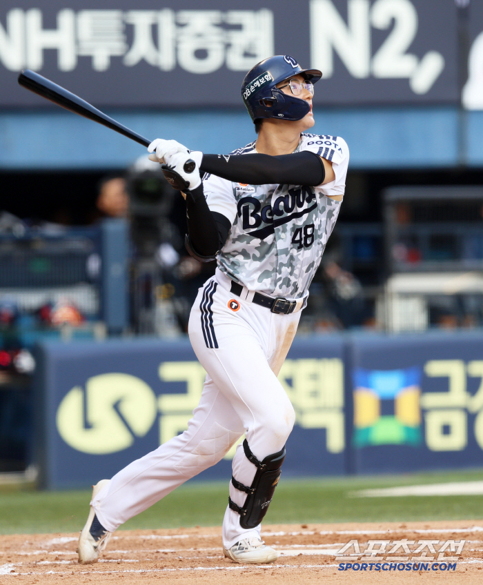 Daehan Dong-joon's first home run & Yang Eui-ji's 12th record poured in...Cho Seong-hwan of Doosan, 2 consecutive wins → Lotte 3 consecutive losses