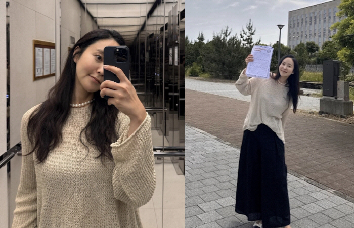 Park Ji-yoon attends an international school event for 100 million children every year