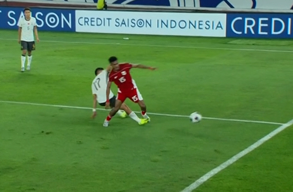 Worst of all, China to allow Indonesia to lead 01...At this rate, World Cup elimination is confirmed (in the second half of 25 minutes)