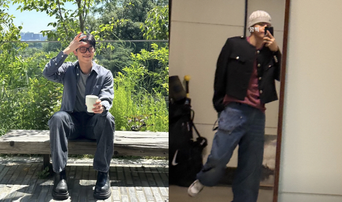 BTS RM and V, cuteness proof shot. Handsome visuals before D3 is released