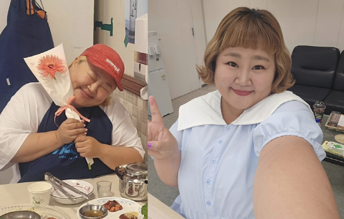 Hong Yoon-hwa Shares 20kg Weight Loss Journey with Cucumber Sandwich Recipe