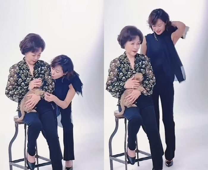 Ye Ji-won, in the early 90s, 3 new family members and family photos gather together