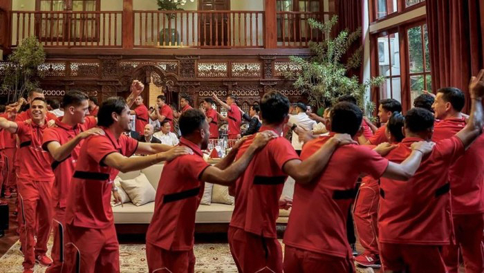 Are you sure you only won China? National event-level festival atmosphere Invites athletes to the presidential residence  sings and parties