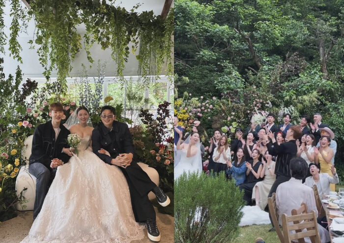 Jo Kwon, Miss Amin got a bouquet for her wedding. It's already the third time