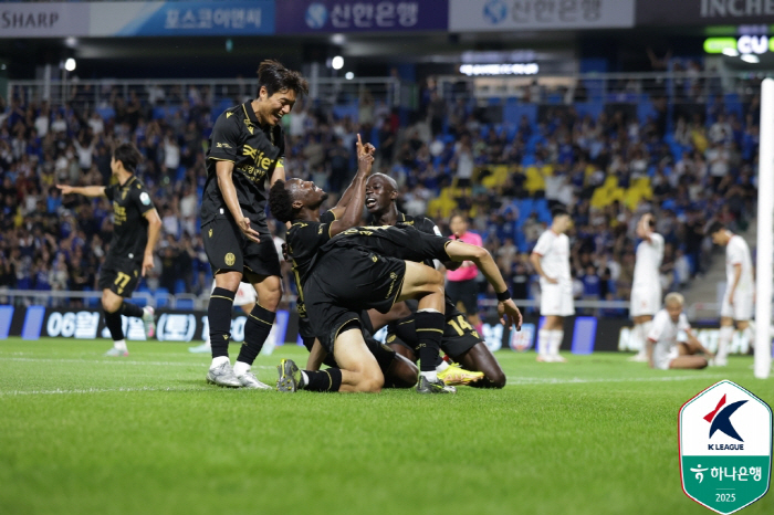  Unexpected return → You're good even without it! Jerso's winning goal Incheon won 10 games against Bucheon, and went on an unbeaten run in 12 games